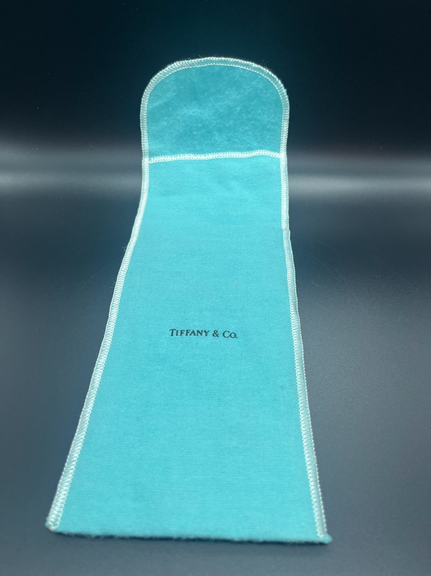 Tiffany & Co. Sterling Silver Cheese Serving Knife and Pouch