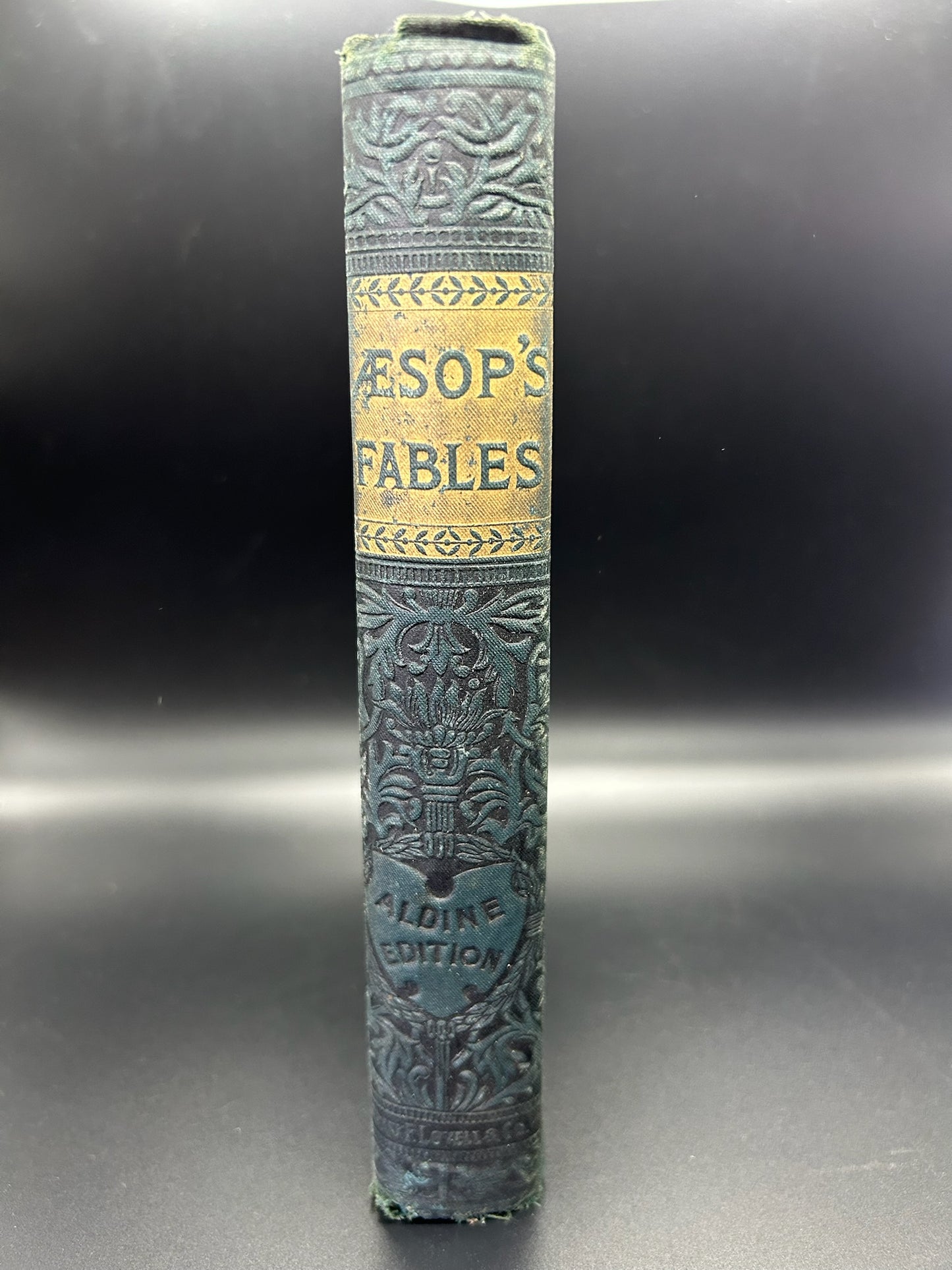 Aesop’s Fables 1884 Worthington Aldine Edition Fine Binding