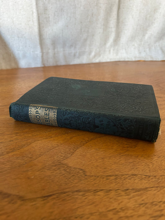Aesop’s Fables 1884 Worthington Aldine Edition Fine Binding