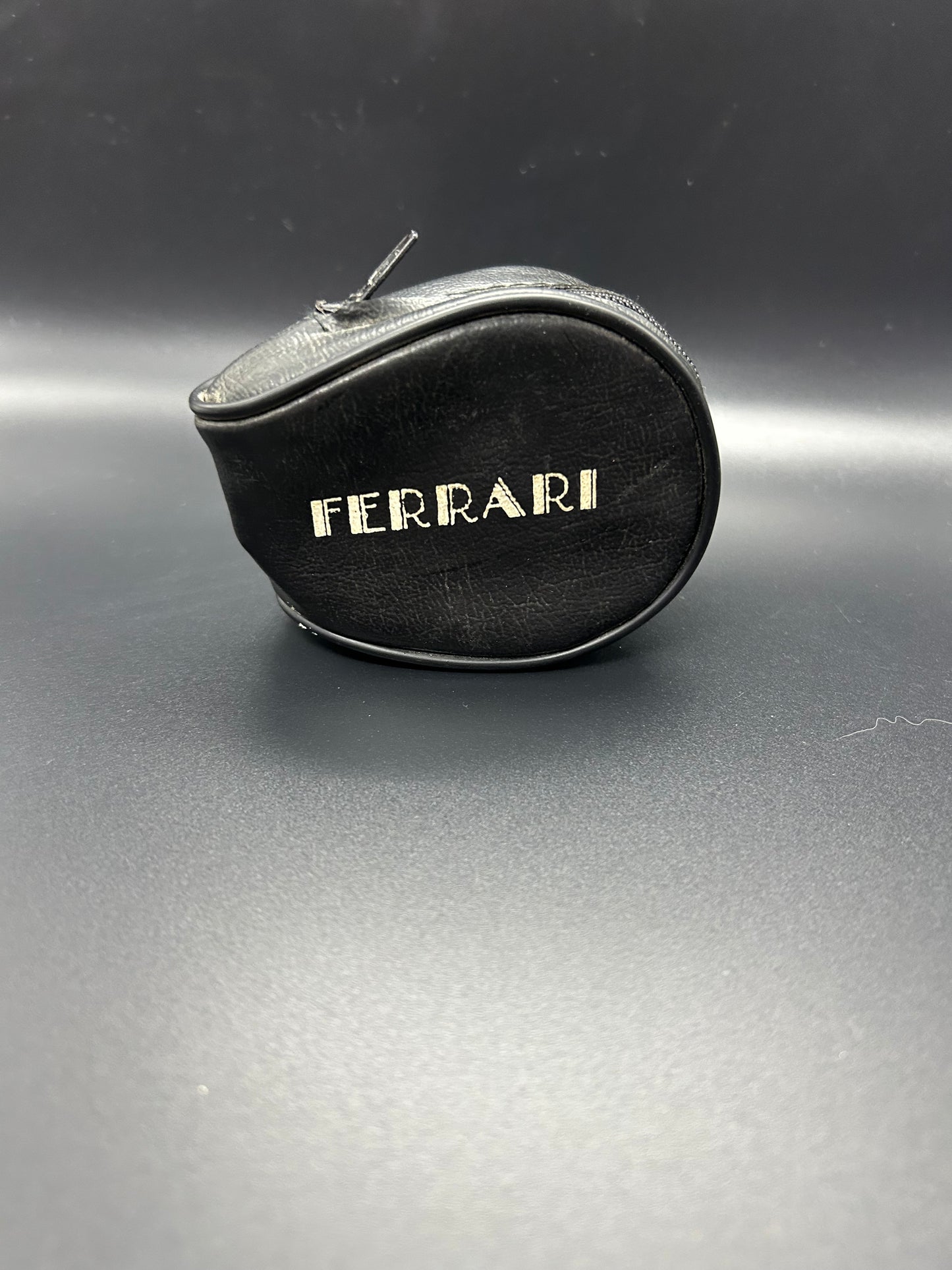 Vintage FERRARI Aviator Style Foldable Sunglasses with Original Black Zip Case