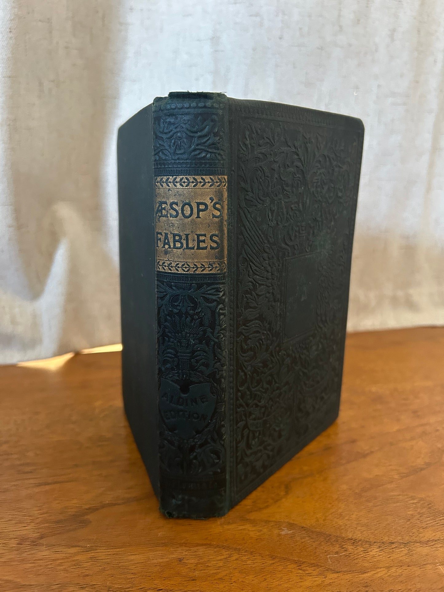 Aesop’s Fables 1884 Worthington Aldine Edition Fine Binding
