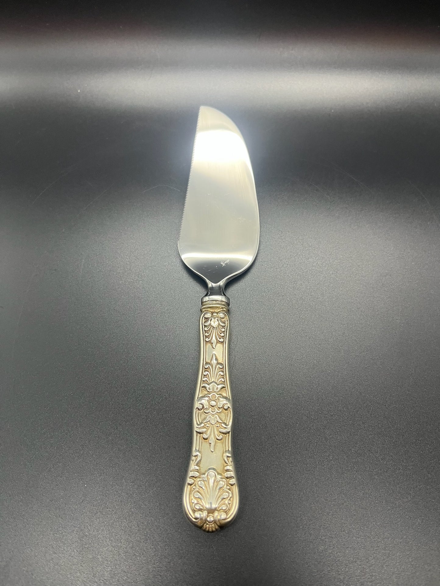 Tiffany & Co. Sterling Silver Cheese Serving Knife and Pouch