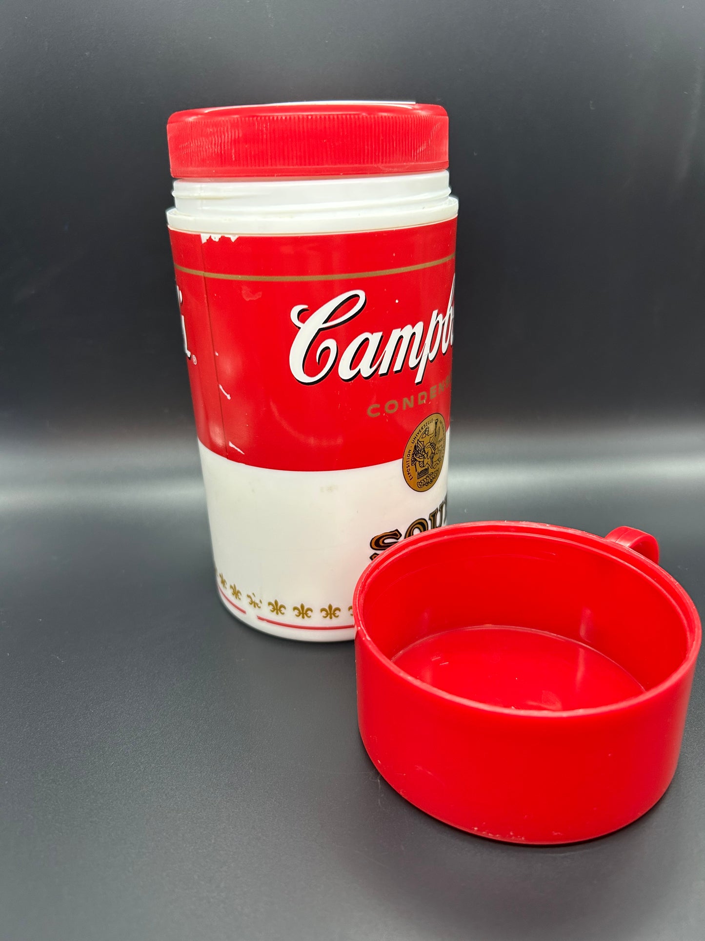 1998 Vintage Campbell’s Condensed Soup Can-Tainer 11.5 oz Travel Thermos